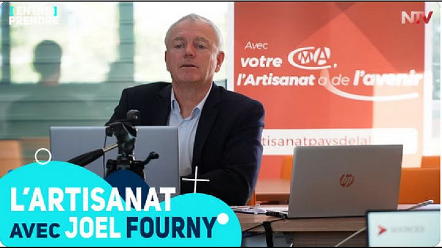 TV Locale France - L’artisanat avec Joël Fourny président de CMA-France